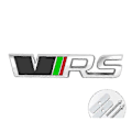 Miniatyrbild 1 av 5: 3D Metall VRS Logotyp Bil Frontgrill Emblem Badge Bagageutrymme Dekal För Skoda Octavia 3 2 A5 A7 Mk3 Mk2 Kodiaq Superb Fabia Tillbehör grill grey silver