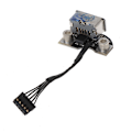 Miniatyrbild 5 av 5: Dc-in Power Jack Connector Socket Ersättning För Macbook Pro 13\" 15\" A1278