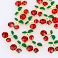 Miniatyrbild 5 av 5: 20 st 3d körsbärs nagel charms röda kawaii nagel strass konst diy kristall nagel juveler mönster nagel pärlor för flickor nagel smink telefon kläder skor b