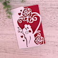 Miniatyrbild 4 av 5: Metallstansar Bröllopsinbjudan Diy Scrapbooking Dekorativ Prägling Papper