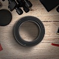 Miniatyrbilde 2 av 5: Justerbar M42 fokuseringshelicoid makro rør adapter for M42 objektiv (17-31mm)