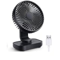 Miniatyrbilde 5 av 5: Mini Liten Stille USB-Lader Fan Student Kontor Hjem 4000 Mah Kreativ Ins