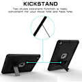 Miniatyrbillede 1 af 5: Hybrid Heavy Duty Defender Gummibeskyttelse Cover til Samsung Galaxy Tab 3/e Lite 7.0
