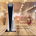 Pikkukuva 4 / 5: Pystyteline Ultra HD -konsolille, sisäänrakennetuilla jäähdytysaukoilla ja liukumattomilla jaloilla