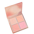 Miniatyrbillede 1 af 5: 4 Farver Blush Palette - Bærbar Mættet Alsidig Presset Makeup Blush Palette Til Kvinder