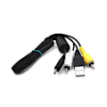 Pikkukuva 2 / 5: -e6 Kamera Mini 8-pin USB-datakaapeli videolla Av Rca Dual Multi-function Coolpixille