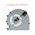 Miniatyrbild 5 av 5: Laptop-kylare kylfläns för HP Probook 450 455 Notebook CPU-kylfläkt 5v 0.4a