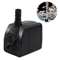 Miniatyrbilde 2 av 5: Nedsenkbar pumpe, ultra stille vannpumpe med fontenepumpe med 5ft
