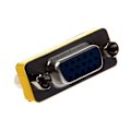 Miniatyrbilde 4 av 5: Hd15 (vga) hunn / Hd15 (vga) hunn, Vga Mini kjønnsskifter (for PC)