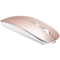 Miniatyrbilde 1 av 4: Trådløs mus med lading, Bluetooth, stille og lydløs trådløs mus, for Macbook Pro Macbook Air/mac/laptop/notebook/pc( Farge : Rose Gold )