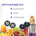 Miniatyrbillede 2 af 4: 250w Base Gear & Blade Gear Udskiftningsdel Til Magic Blender Mb1001