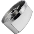 Miniatyrbilde 5 av 5: 6 stk Universal Metall Kontrollknapp Gasskomfyr 6mm Universal Kontrollknapp Komfyrknapp Kompatibel Gasskomfyr Komfyr