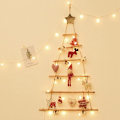 Miniatyrbillede 3 af 5: Gør-det-selv juletræ i træ, vægophængt juletræ, nytårsdekoration til hjemmet