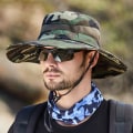 Pikkukuva 2 / 5: Ulkoilmakalastajan Hattu Camouflage Boonie Jungle Reuna Mesh Hat Camouflage Hat