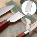 Miniatyrbillede 5 af 5: 2 stk. i alt 9,8 oz læder strop poleringsmiddel rustfrit stål polering