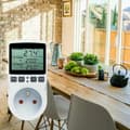 Miniatyrbild 5 av 5: Kompatibel med Termostatuttag, Digital Timeruttag, Programmerbart Digitalt Uttag med Sonda, Programmerbar Digital Timer, Termostatuttag Ch
