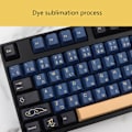 Miniatyrbillede 2 af 5: 135 Pbt Keys Japanske Samurai Keycaps Til Cherry Mx Switch Mekanisk Tastatur