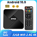 Miniatyrbilde 2 av 5: D905 Smart TV-boks Amlogic S905x Penta Core Mali-450 2.4g Wifi 4k Set Top Box Youtube Video