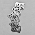Miniatyrbillede 5 af 5: Hule blonder metal skæredør stencil DIY Scrapbooking Album Stempel Papir Kort E