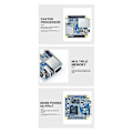 Pikkukuva 1 / 5: Nanopi Neo V1.4 kehityskortti + jäähdytyslevy + USB-kaapeli Allwinger H3 Core 512mb Ram Openwrt/ Mod