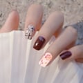 Miniatyrbild 3 av 5: 4 Flaskor Glitter Nagellack Blank Nagelkonst Nagelpigment Nagellack Gel