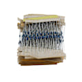 Miniatyrbillede 4 af 5: 640 stk. 64 værdier 1r - 10mr 1/6w 1% metalfilm modstande assorteret sæt