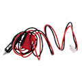 Miniatyrbilde 3 av 5: 12V DC strømledning for TM-241/261/281 for ICOM FT-8800R/8900R mobilradio J63