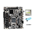 Pikkukuva 1 / 5: H55 Emoleväkortti Lga1156 Tukee I3 530 I5 760 Sarjan Cpu Ddr3 Muistia Emoleväkortti+i3 550 Cpu+sata C