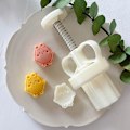 Miniatyrbillede 2 af 5: 20g Søde Kyllingeformede Kageforme Månekageforme Månekageform Bageudstyr