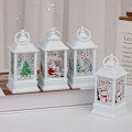 Miniatyrbild 4 av 9: Heta Julfyrkantiga Vindlyktor Med Anpassningsbara Mönster Julstämningsdekorationer Semestergåvor För Hemmet elk