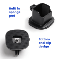Miniatyrbild 5 av 5: Förlängd adapterbas stativbas för Osmo Pocket 3 Handheld Gimbal Action Camera, halkfri kameramonteringstillbehör