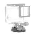 Miniatyrbild 2 av 5: Cnc Aluminium Qr Tripod Mount Med 1/4 Adapter Spänne, Platt Ytbas För Hero 9 8 7 6 5 4 3+/xiaoyi/sjcam