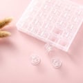 Miniatyrbilde 5 av 5: Pakke med 25 symaskin spoler laget av robust plast uten skarpe kanter