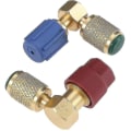 Miniatyrbillede 2 af 4: R12 til R134A Høj/lav AC-tilslutningsport Retrofit Konverteringsadapter