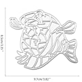 Miniatyrbillede 5 af 5: Pufferfish Metal Skæredør Stencil Diy Scrapbooking Album Papirkort Skabelon Form Embossing Kunsthåndværk Dekoration