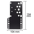 Miniatyrbillede 2 af 5: Universal Racing Games Håndbremse System Beslag Pc Usb Sim Håndbremse Adapter Plade Til Racing Games