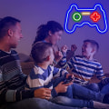 Miniatyrbillede 4 af 5: Spil Neon Gaming Neon Lys Neon Lys Led Neon Lys Vægindretning Neon Skilte Soveværelse Børns Legeplads Neon Festlokale Indretning