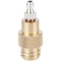 Miniatyrbilde 4 av 5: Soda-adapter, Tr21-4 hann gjenge messing brus vannadapter kobling tilbehør for klubb