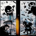 Pikkukuva 2 / 3: Halloween-kauhu-tarrat Jättiläinen aavehirviö Varjo Ikkunatarra
