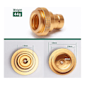 Miniatyrbillede 4 af 5: CO2-adapter med Duo/Terra/Art Maker-forbindelse til CO2-cylinder med TR21-4 han-gevind Sodavandsapparat