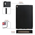 Pikkukuva 4 / 4: Magneettinen nahkainen kolmiosa Smart Cover Tpu takakotelolla 2017 Apple Ipad 9.7\"