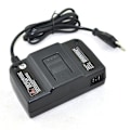 Miniatyrbilde 5 av 5: 1 sett strømadapter videokabel strømadapter sikker praktisk strømforsyning kompatibel for N64 med EU-plugg (svart)