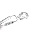 Miniatyrbillede 1 af 3: 4 stk. rustfrit stål snegle tang gaffel snegle clips køkken mad tang servering tang mini køkken tang nem rengøring
