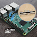 Miniatyrbillede 5 af 5: 12 stk. 40-bens GPIO-header-kit 20x2-bens retvinklet GPIO-header-stik til Raspberry Pi Zero/4b/3b+/