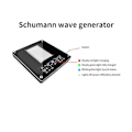 Miniatyrbild 5 av 5: 7,8 Hz Schumann-vågor Ultralågfrekvent pulsgenerator Sömnförbättrare Schumann-vågor Generator-si