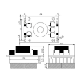 Miniatyrbillede 5 af 5: Dc-dc 12-70v 24v 48v 8a Konstant Strøm Opladning Automatisk Step Up/down Regulator 30w 180w Bil Sol