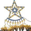 Miniatyrbild 3 av 5: Juldekorationer Stjärnsträngljus Vattenfallsljus Julstjärnljus Inomhus Utomhus Dekorativt För Bröllopsgårdsfest Hemsemester Dec