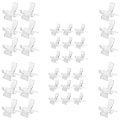 Miniatyrbilde 4 av 5: 36 stk Akryl Rock Clear Plate Holder Staffeli Stativ Sockel For Displaying Rock Mineral Coral