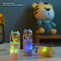 Miniatyrbillede 5 af 5: Usb Luftfugter Husholdning Usb Desktop Luftfugter To Justerbar Lys Hydrator Ansigt Damper Blå