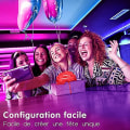 Miniatyrbilde 5 av 5: Led-stripe 30m (15mx2), Led-soverom Bluetooth, Led-stripe kontrollert av app-fjernkontroll
